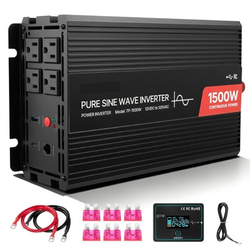 Ondulateur 1500W DC12/AC120